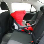 Baby rear faced car seat