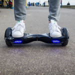 Guy on a hoverboard